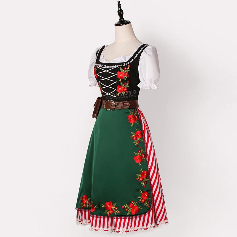 

Boku без мой герой Академии Asui цую в винтажном стиле сарафан платье лолиты форма наряд аниме костюмы для косплея парик