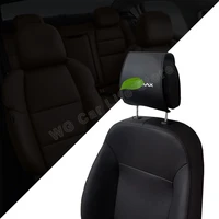 car headrest cover seat for ford b max accessories auto driver seat pillow covers with pockets pu leather pad