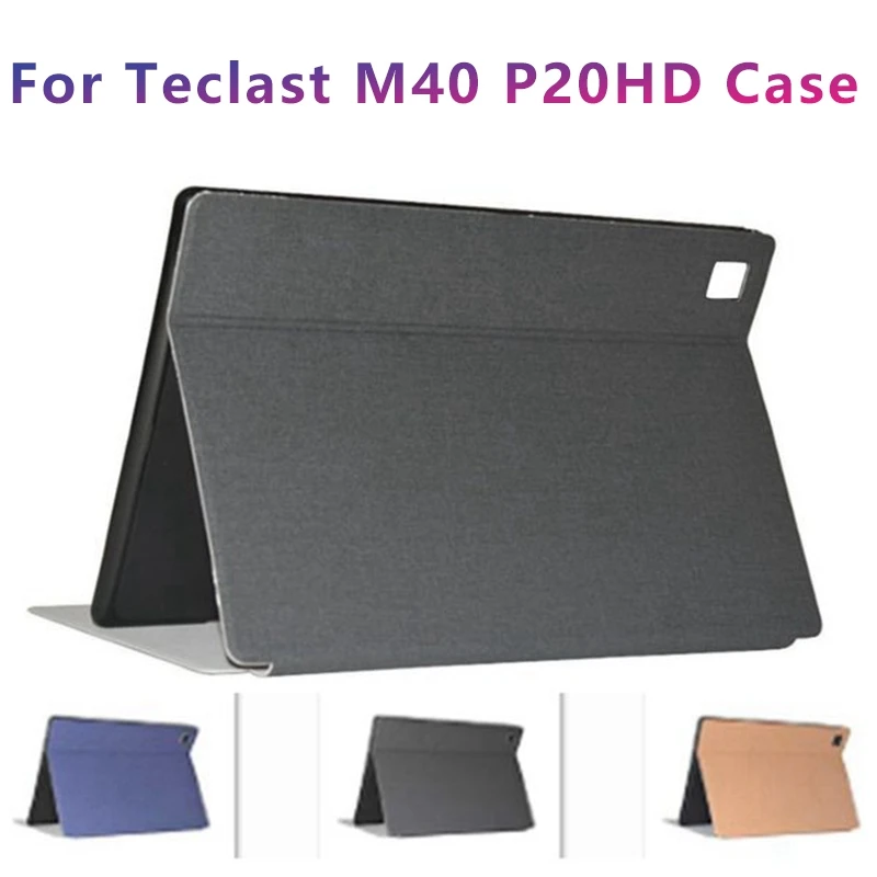 

Tablet Case for TECLAST M40 P20HD 10.1 Inch Tablet Protection Case Anti-Drop Flip Case Cover Tablet Stand (Black)