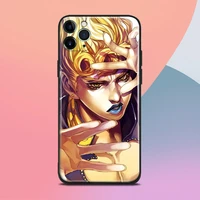 giorno giovanna Vento Aureo JoJos Bizarre For iPhone plus pro max soft silicone phone case cover shell