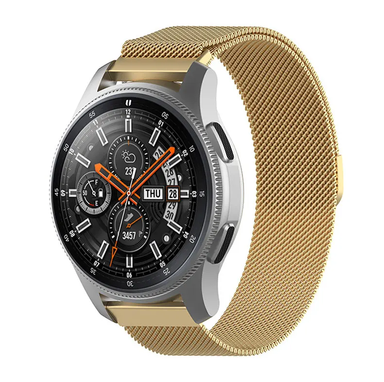 Galaxy watch 46 мм для samsung gear S3 frontie active 2 42 мм S2 ticwatch c2 hauwei часы gt amazfit ремешок Bip 20 мм 22 мм браслет