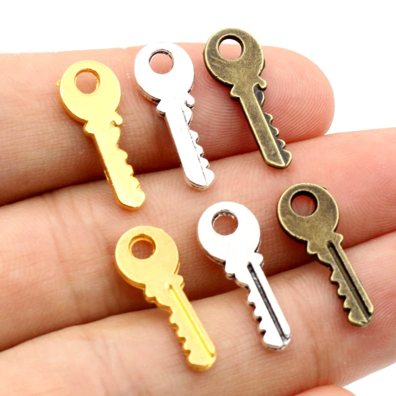 19x7 мм 30 шт золотые цвета бронзовые античные посеребренные брелки ручной работы подвески: сделай сам для браслета ожерелье