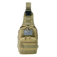 tactical chest bag womens leisure cycling crossbody bag outdoor camouflage chest bag ipad shoulder bag hy w01