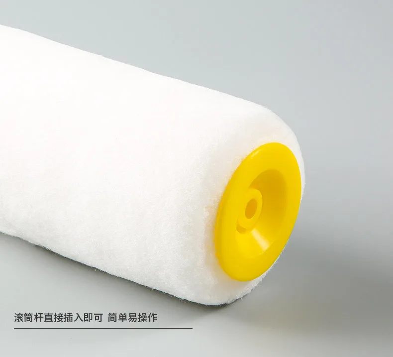 

Paint Roller Brush Rolling Brush Latex Paint Wall Brush Tool Paint Brush Roller 4-6 Inch Fine Hair without Dead Angle
