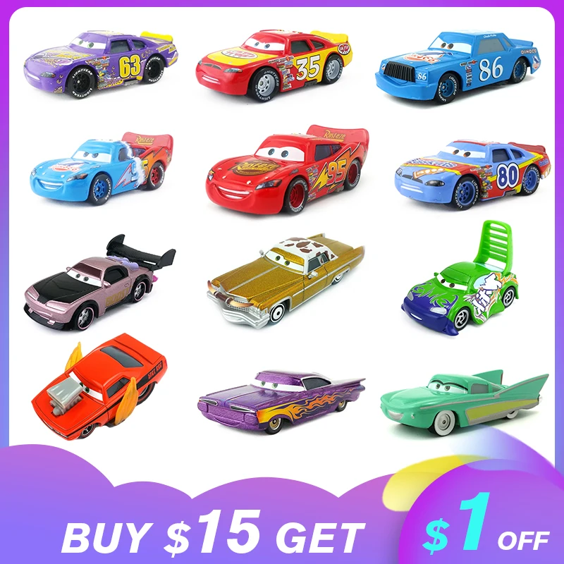 Disney Pixar Cars Snot Rod & Flo Boost Wingo Chick Hicks 1:55 Литые металлические игрушечные машинки новые в