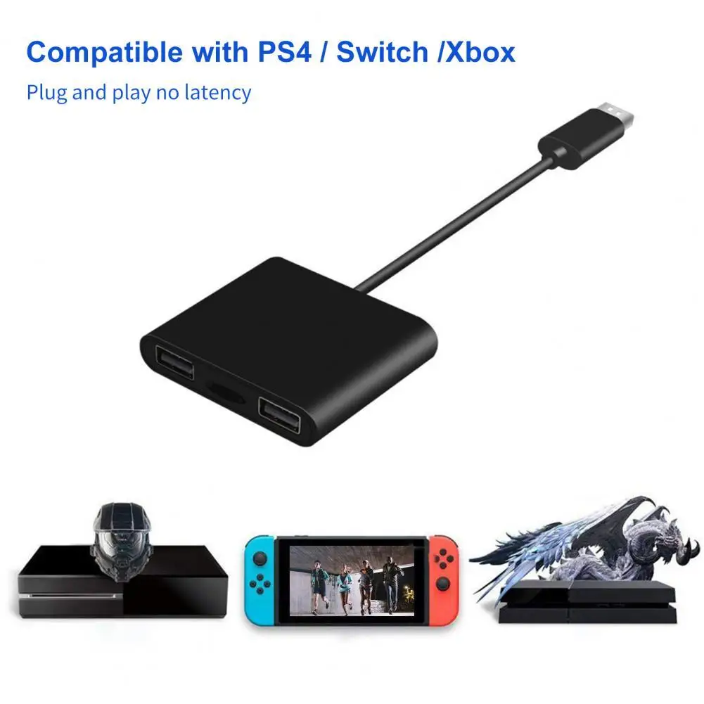 Горячая Распродажа практичный преобразователь клавиатуры и мыши USB-адаптер для