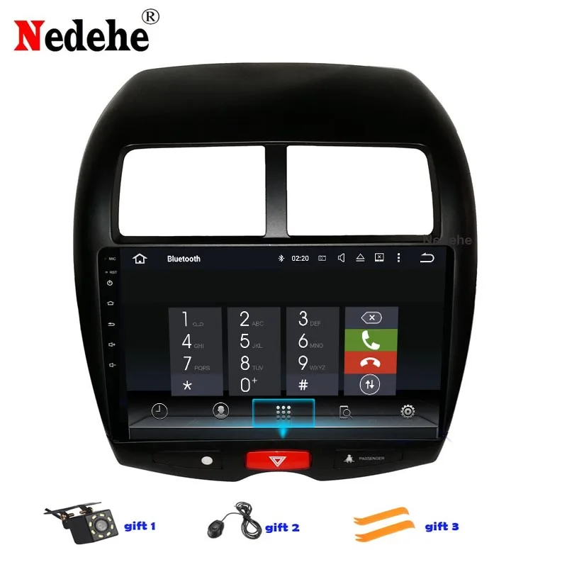 10 дюймов Android 9 0 1024*600 автомобильный Радио мультимедийный плеер GPS для Mitsubishi ASX 2010