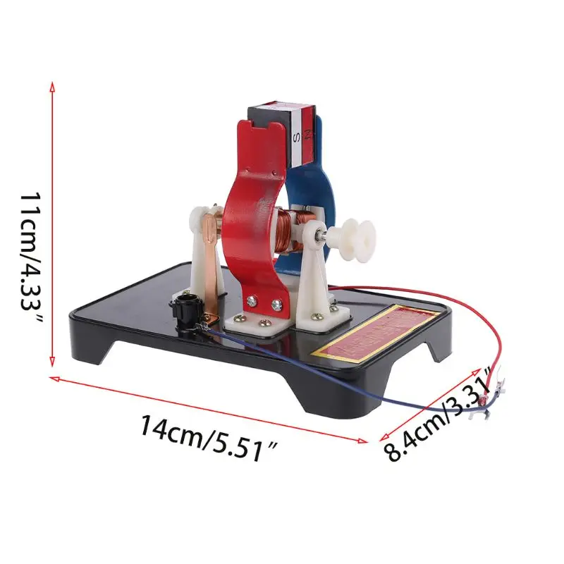 DIY простая модель электродвигателя постоянного тока для сборки комплект детей