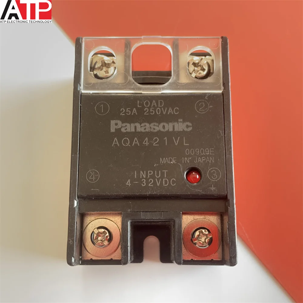 

1PCS original imported spot AQA421VL new solid state relay 25A 75V-250V AQA421 authentic welcome to consult and order.