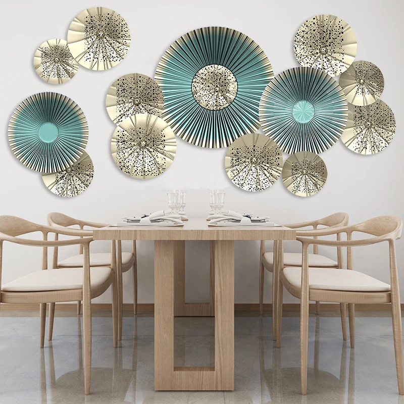 

3D Fan Wall Sticker Modern Room Decoration Aesthetic for Teens Living Room Bedroom Vsco Girl Room Decor Poster Wallstickers Art