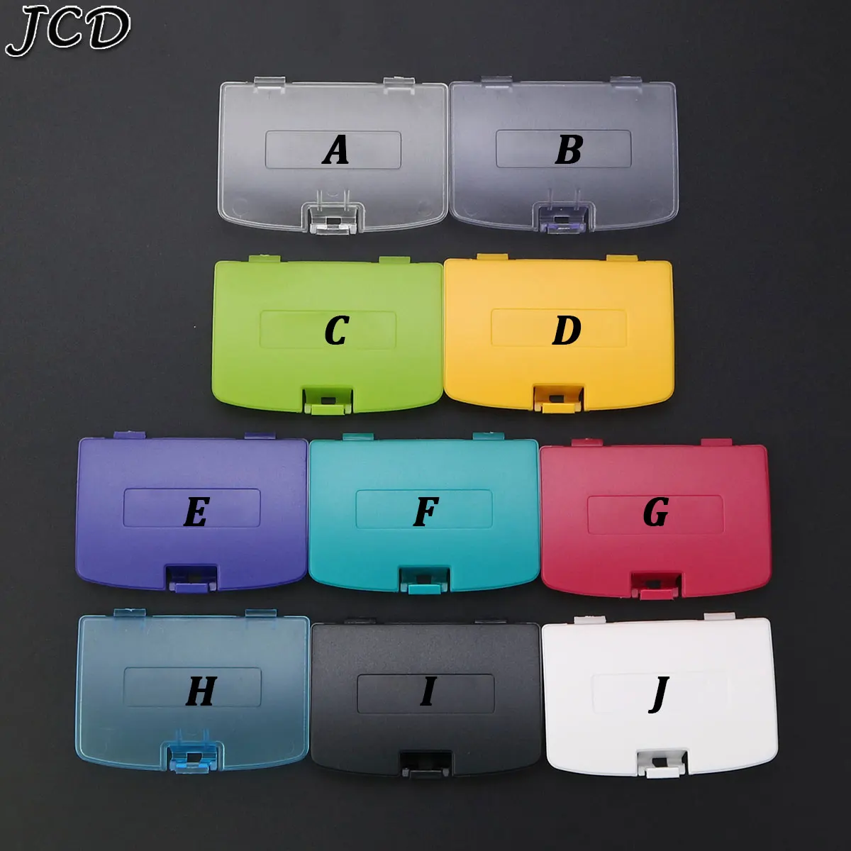 JCD для Gameboy Цвет GBC аккумулятор крышка двери Замена задняя дверь Чехол|Запасные