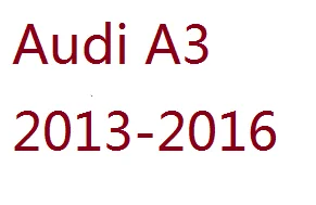 Audi A3 2013-2016 Мощные фары от 10 до 14 Pin конверсионная линия обновление галогенных фар к ксеноновым светодиодным фарам Кабель-адаптер для Audi A1 A3 - Название цвета: Audi A3 2013-2016