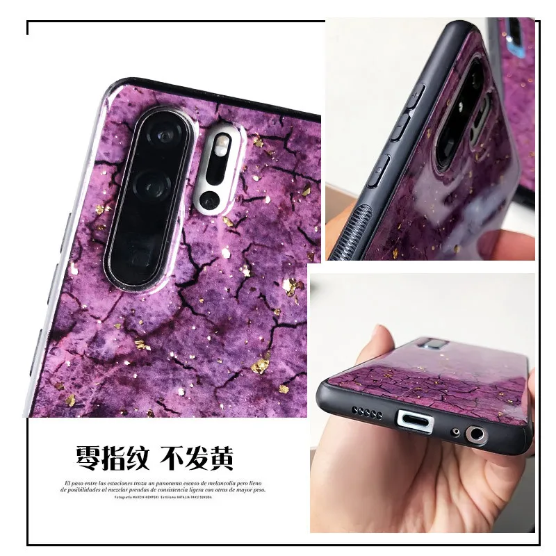 Epoxy Gold Foil Gem Glitter Case For OPPO A15 A53 A52 A93 A73 A5 A9 2020 A32 F17 Reno 5 4 3 ACE 2 2Z 4SE Pro A7 F11 A8 A1K A91