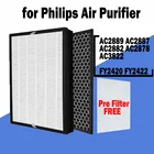Фильтр Hepa FY2420 FY2422 сменный с активированным углем для очистителя воздуха Philips AC2889 AC2887 AC2882 AC2878 AC3822