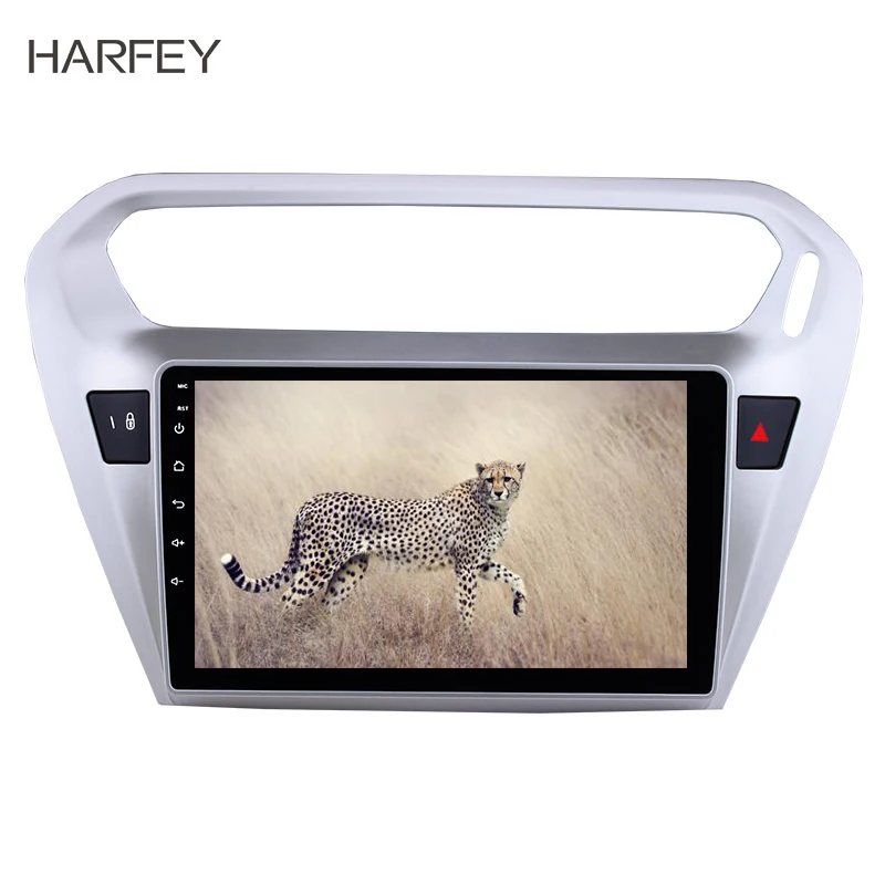 Harfey Сенсорное автомобильное радио Bluetooth Android 8 1 gps Navi для Citroen Elysee Peguot 301 2013 2015 TPMS DVR SD