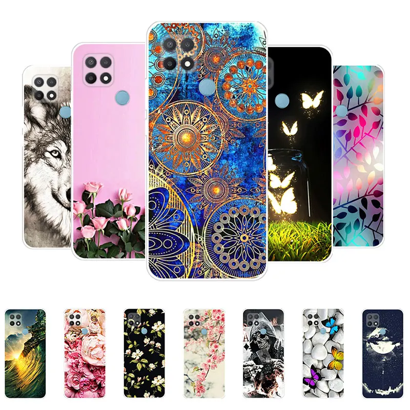 

Case For OPPO A15 Case Silicone Soft TPU Phone Cases For OPPO A15S Back Cover Bumper for OPPOA15 CPH2185 A 15 S CPH2179 6.52"