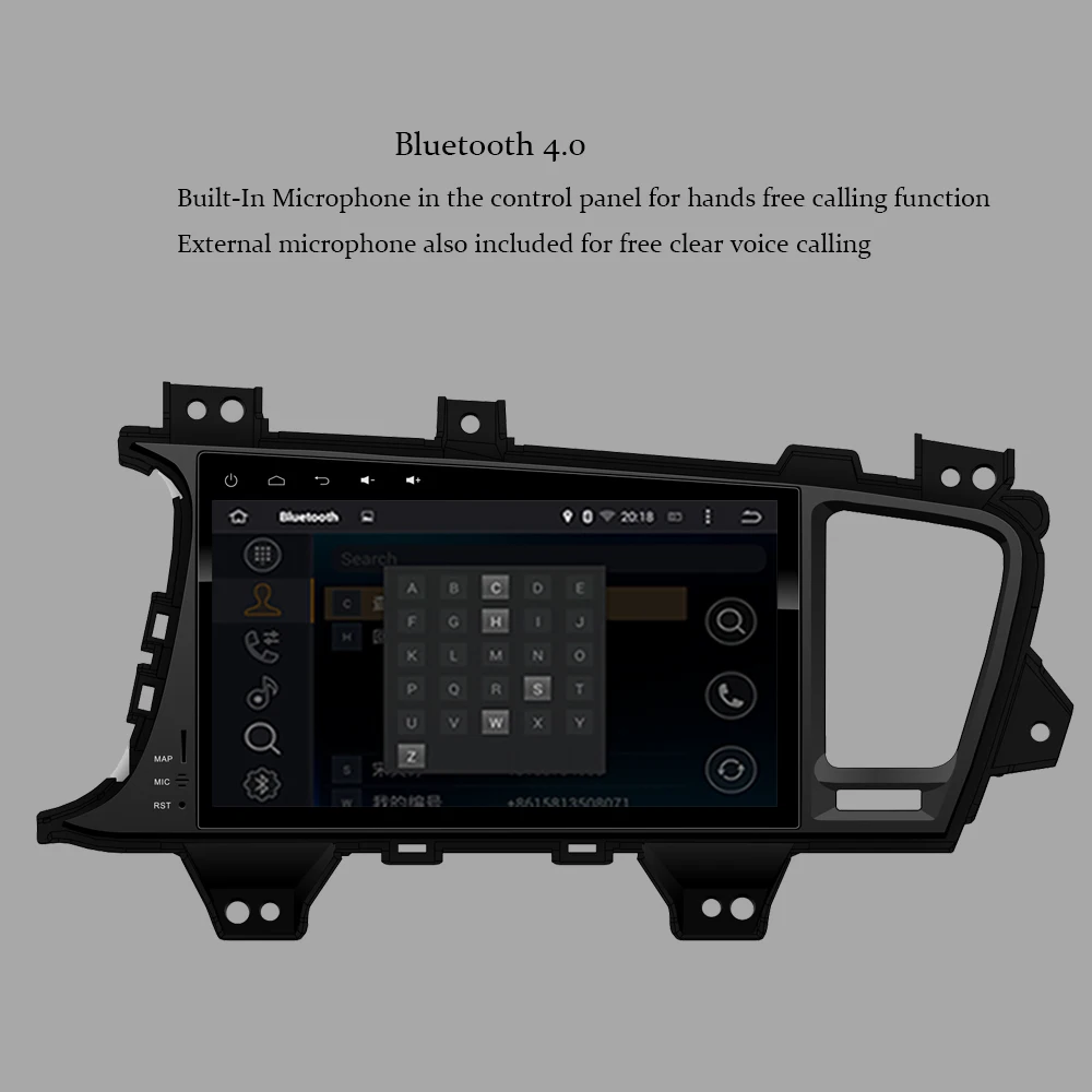 Автомобильный GPS-навигатор Android 10 0 4G для Kia K5/Optima 2011-2015 Восьмиядерный радио стерео