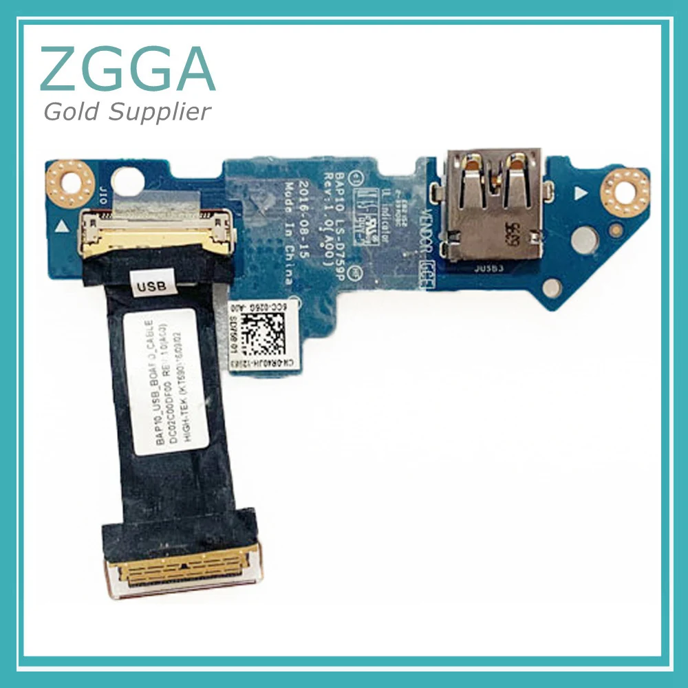 Новая плата USB-порта для ноутбука Dell Alienware 15 R3 R4 17 R5 IO печатная USB с кабелем