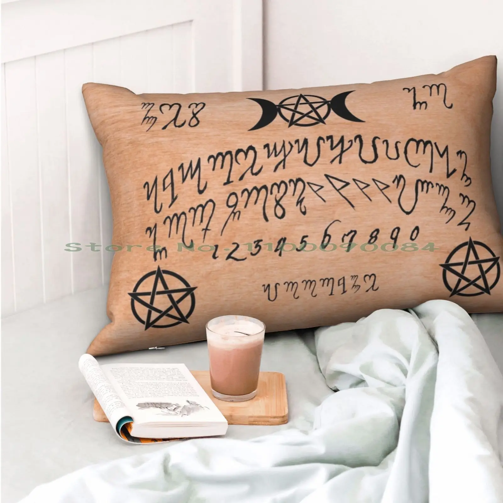 Подушка Theban Ouija чехол 20x30 50*75 диван для спальни забавная Kylie Garibay Хэллоуина Minogue Anti