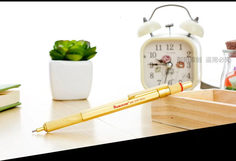 Высокое качество 0,5/0,7/0,9/2 мм rotring механический автоматический карандаш RedCircle разработки металлический пенал доя карандашей, пенал для профессионального рисования комиксов