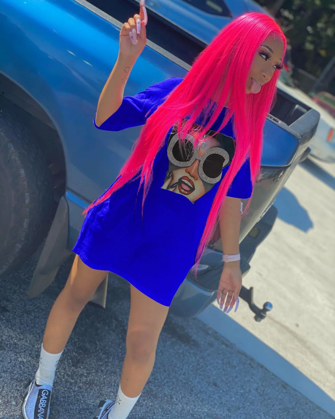 

Chocomist Dresses Fashion Solid Women Long T-shirt Mini Dresses YS0051