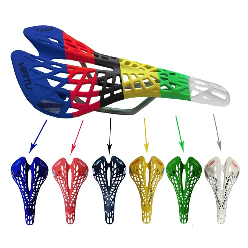 Седло велосипедное из пластика с вырезами | Спорт и развлечения