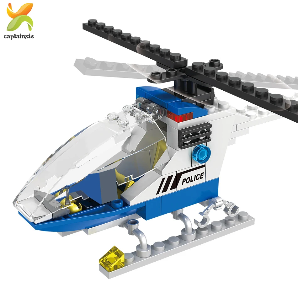 1002 шт. комплекты для полицейских участков строительные блоки городской