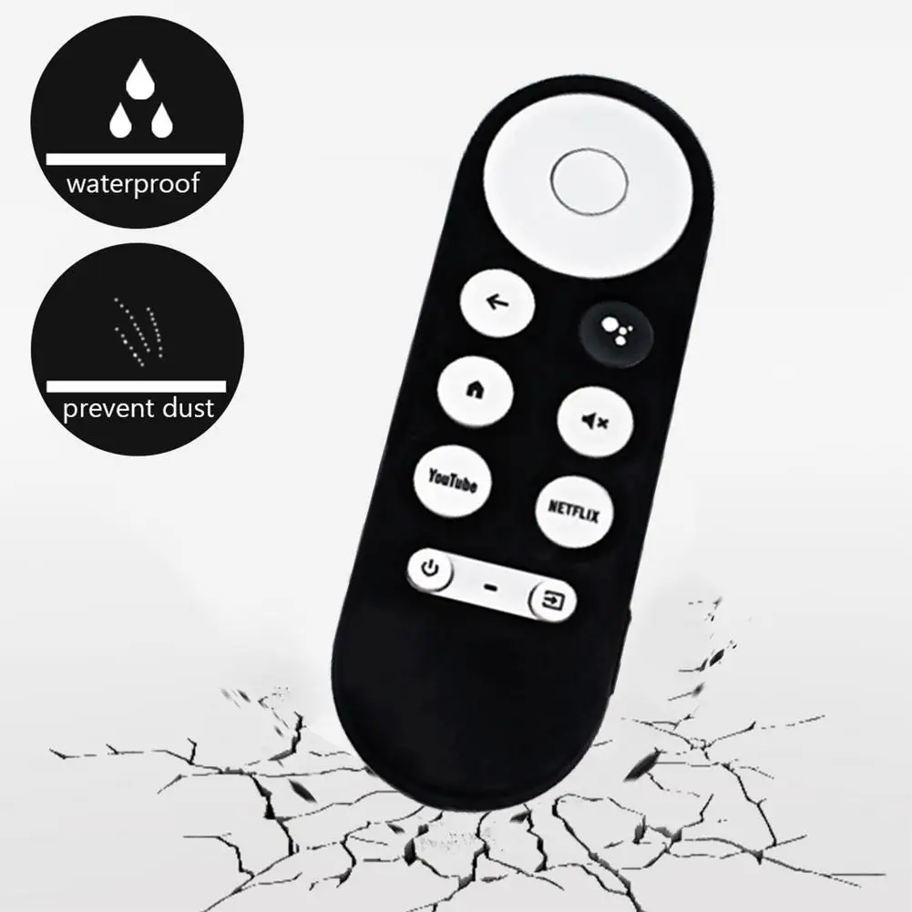 Новинка силиконовый чехол для Chromecast Google TV 2020 ударопрочный защитный с голосовым