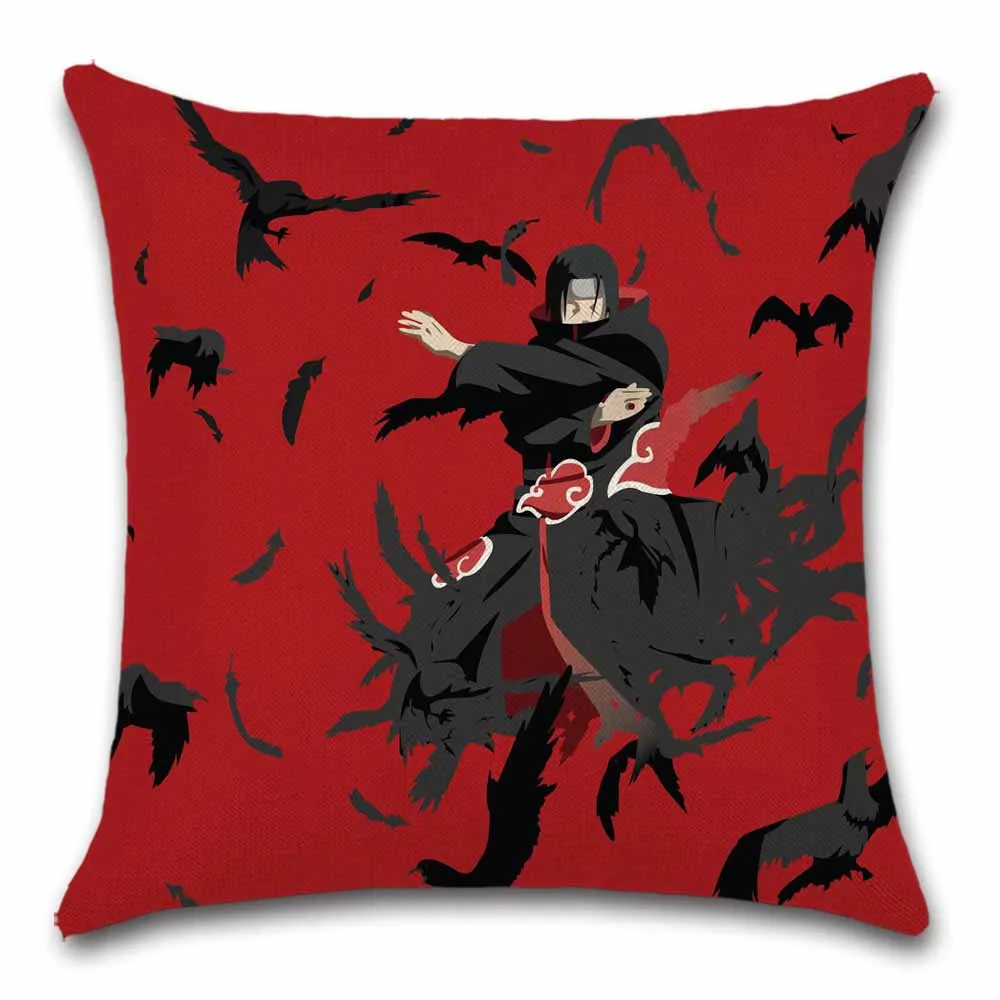 Чехол для подушки с аниме мультяшным принтом декоративная наволочка дома дивана