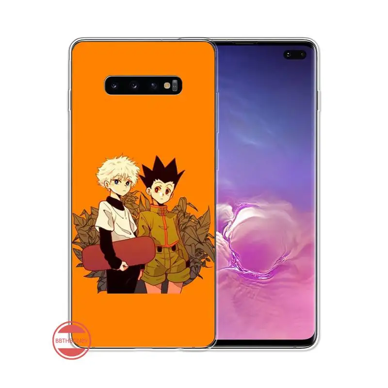 

Hot Anime Hunter x Hunters Phone Case For Samsung Galaxy S5 S6 S7 S8 S9 S10 S10e S20 edge plus lite