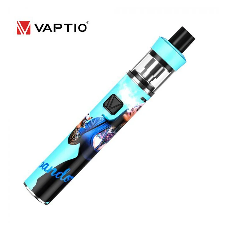 Новая ручка для вейпа оригинальный Vaptio TYRO Pandora. blue ограниченная серия комплект с