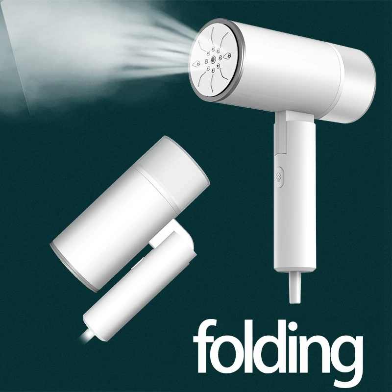 

Folding Hand Holding Ironing Machine Steamer for Clothes Wrinkle Remover 1200W Portable Steamer for Home Travel