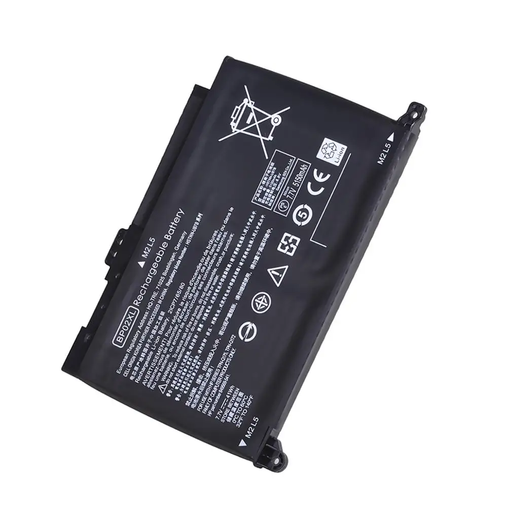 41wh BP02XL Аккумулятор для ноутбука HP Pavilion PC 15 AU 849909 850 (F9 21) 849569 421 Φ BP02041XL|Аккумуляторы