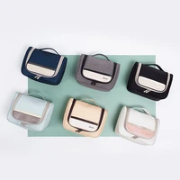 Oxford Cloth Carry Cosmetic Bags Organizer High Capacity Waterproof Multifunction Bathroom Organizer Wash Bag Travel Set Handbag