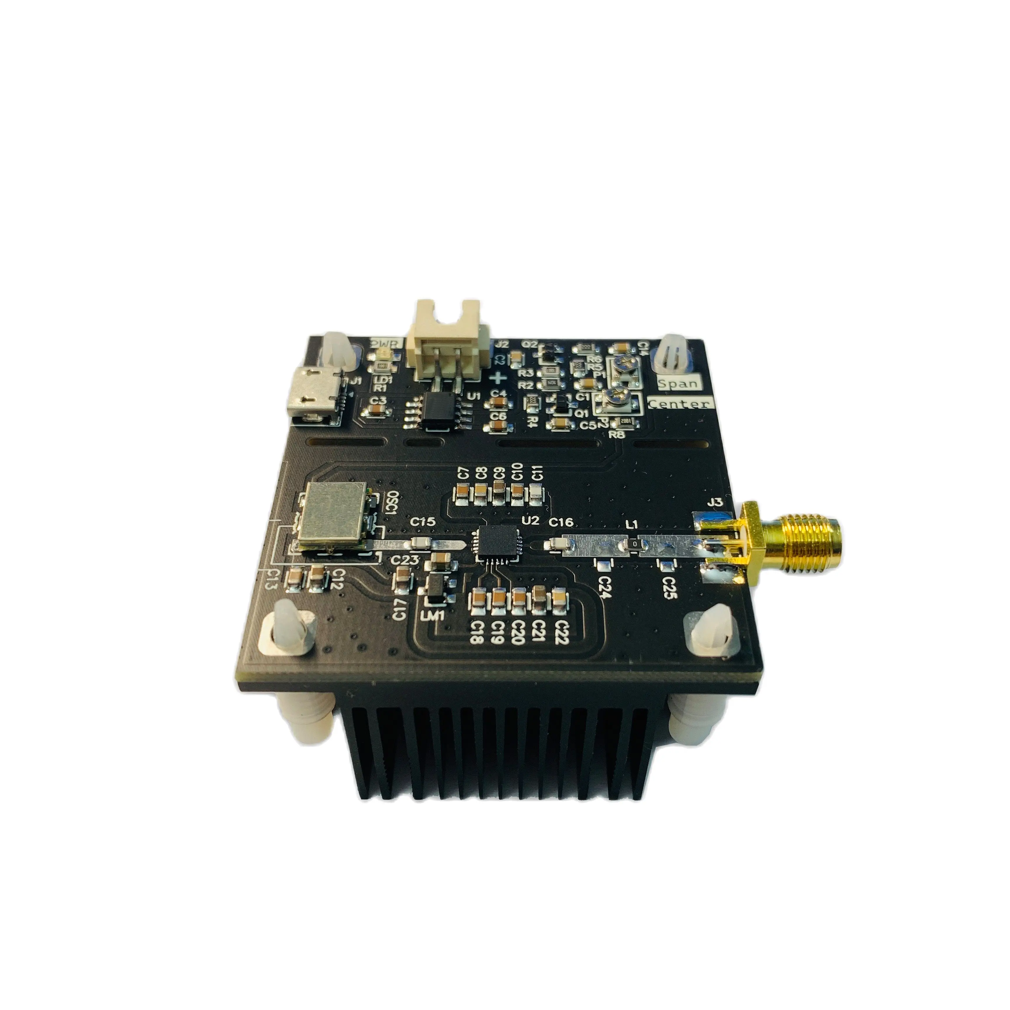 AMPLIFICADOR DE POTENCIA integrado, 2,4 jammer WiFi de barrido/5,2/5,8G, pin de interfaz SMA-2