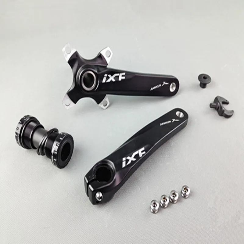 Горный велосипед Алюминиевый сплав шатун со звездами для велосипеда кривошипная