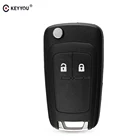 KEYYOU для Chevrolet Cruze для OPEL Insignia Astra Zafira Mokka Agila Corsa Meriva Signum Tigra Mando чехол для дистанционного ключа от машины