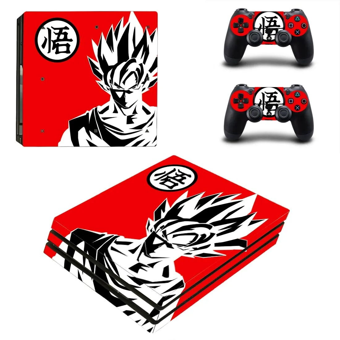 

Goku Vegeta PS4 Pro Skin Sticker Decals Cover For PlayStation 4 PS4 Pro Console & Controller Skins Vinyl