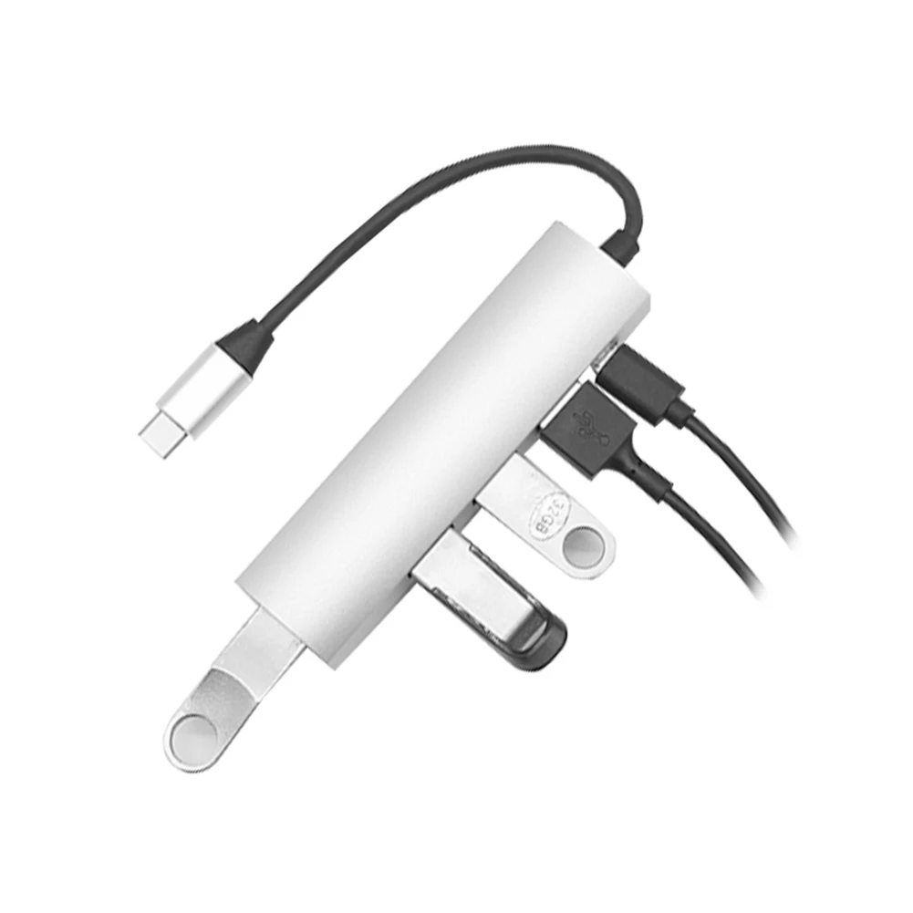 

Brand New Upgrade 4 in 1 USB HUB Splitter USB 3.1 Type-C Converter for PC Computer Phone Multi-USB USB3.0 3 USB2.0 Adapter