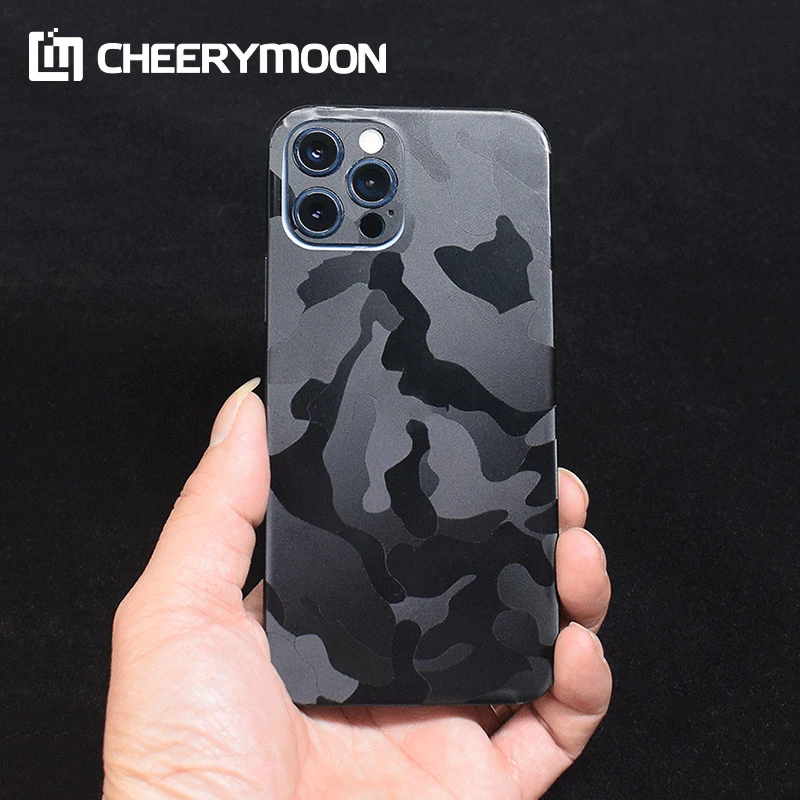 

Rear Stickers Wrap Skin Paste Ghost For iPhone 12 11 Pro Max mini XR SE2 XS X 7 8 5 SE 5s 6s 6 Plus Protector Skins Back Film
