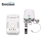 Датчик утечки воды домашняя интеллектуальная система безопасности утечки воды с длинным чувствительным датчиком зонд и клапаном манипулятора