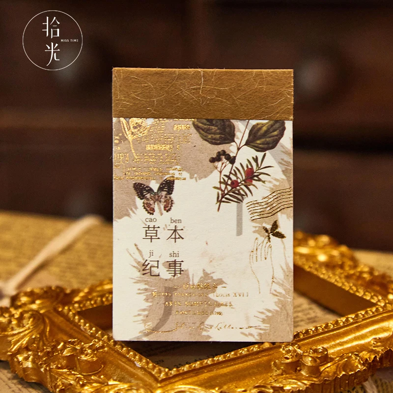 80 листов наклейки для скрапбукинга с блокнотом записей | Канцтовары офиса и дома