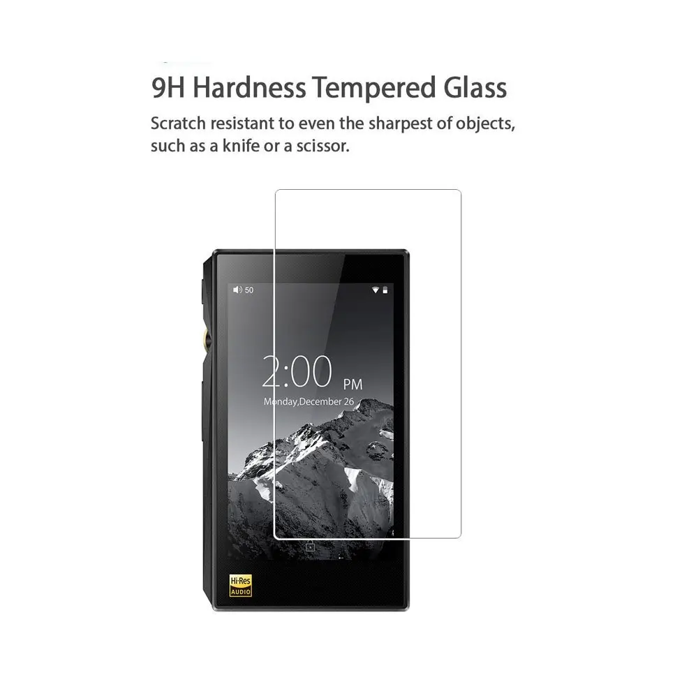 Высококачественное защитное закаленное стекло Running Camel 9H для Fiio x5 III MP3 защита