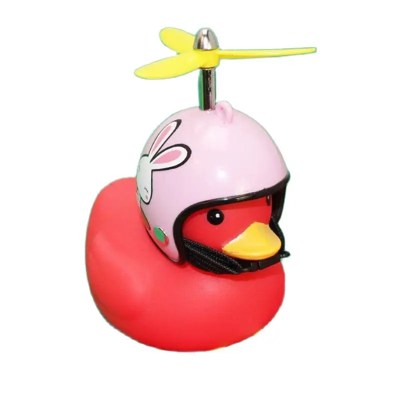 Резиновая красная Симпатичные аксессуары для мотоцикла турбо с шлемом