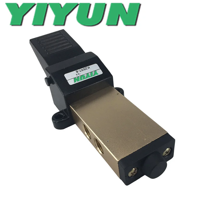 

Детали для пневматического два пять-донный клапан K25R7-8 двухпозиционный Трехходовой K23R7-8 ножного переключателя гидрораспределителя