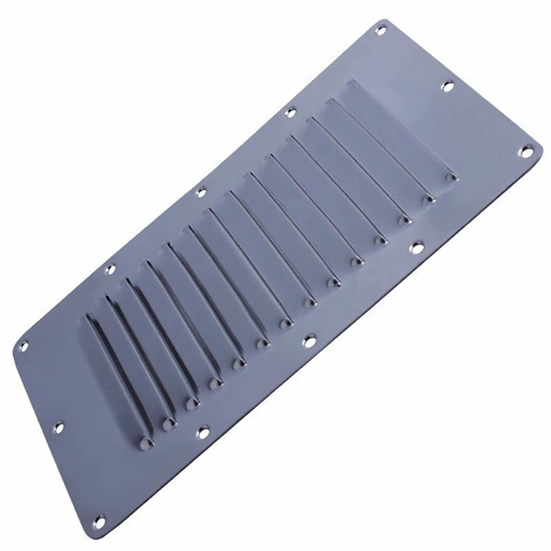 

2Pcs Boat Stainless Steel Air Vent Louver Cover Ventilation Louver Grille Plumb for Marine Hardware Accessories