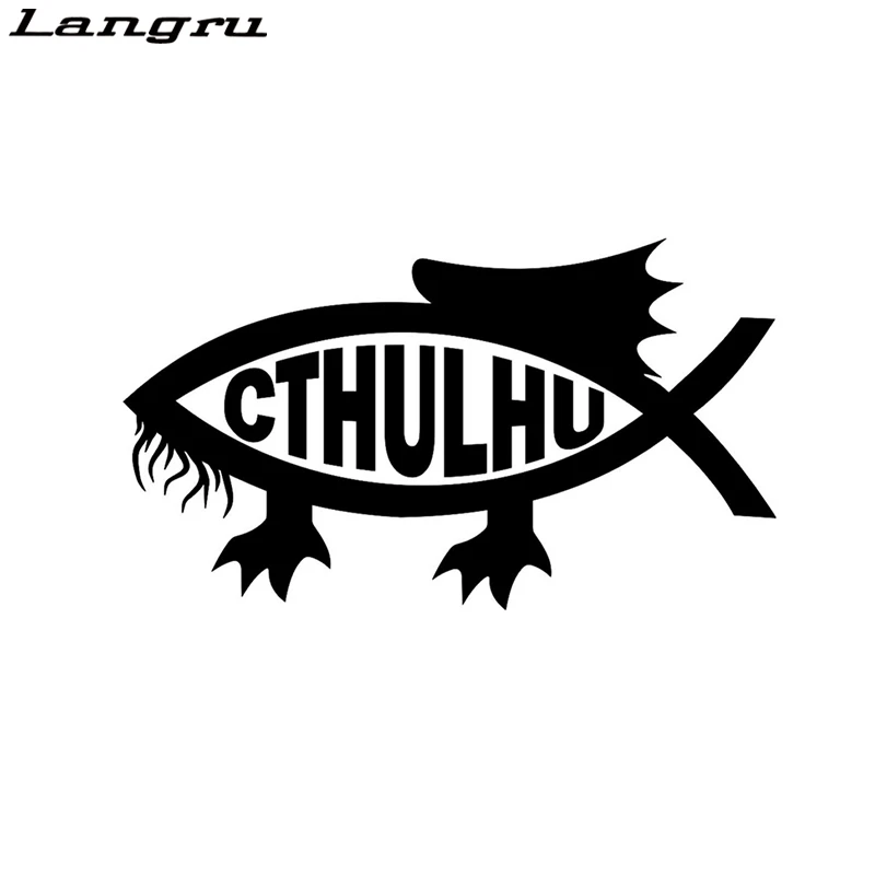 

Новый стиль Cthulhu рыба модная Автомобильная Наклейка Декор Виниловая Наклейка Автомобильные аксессуары Jdm
