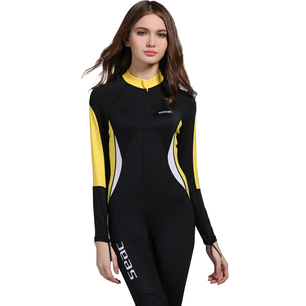 Женский купальный костюм с длинным рукавом rashguard|skin diving|diving wetsuitskin diving wetsuits |