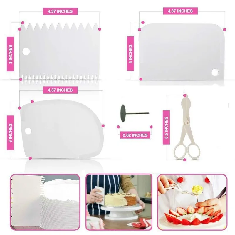 Набор из 304 нержавеющей стали 164 шт. набор для украшения рта 48 головок лопатка