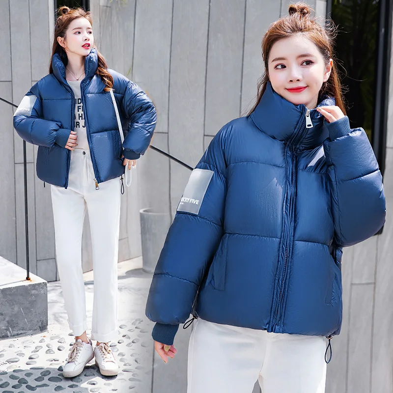 

2019 Winter women Down Cotton Padded Jacket For Women Thick Women Cotton Padded Jacket Female Parka Coat